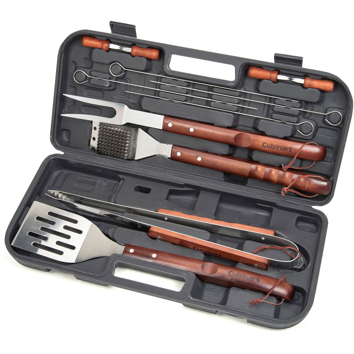 Cuisinart 13 Piece Wooden Grill Tool Set